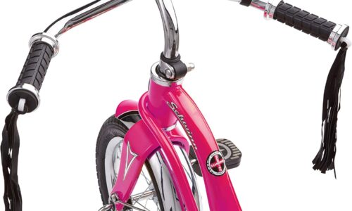 Schwinn（シュウィン）Roadster三輪車のショッキングピンクの写真